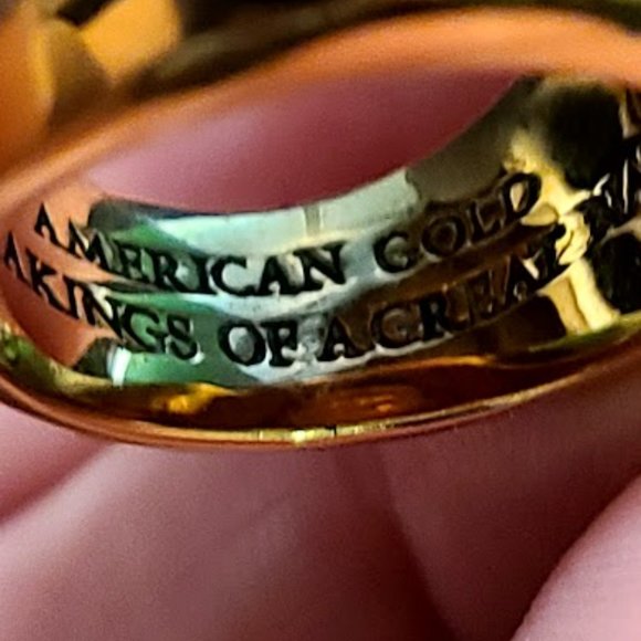 Men's Indian head Ring - Picture 3 of 5